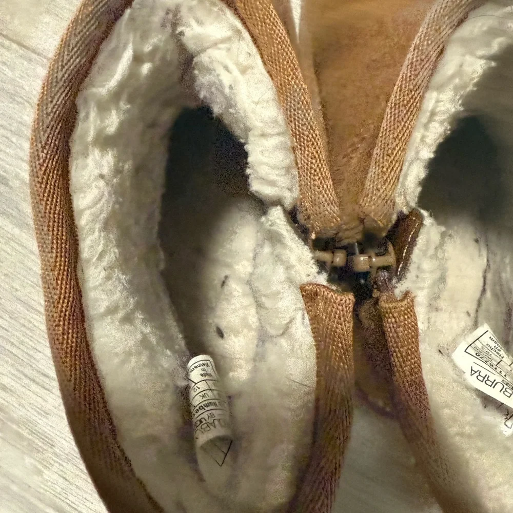 Koolaburra Tan Boots with Plush Lining